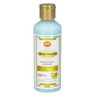 Шампунь травяной "Хна, Амла и Мёд" 210 мл, Khadi