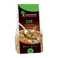 Суп старорусский с полбой и зелёной чечевицей 250 г, "Здороведа"