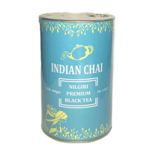 Чай Чёрный Нилгири ПРЕМИУМ в банке (Nilgiri Premium Black Tea) 100 гр. Bharat Bazaar