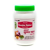 Сундар Бахар маска-пилинг (Sundar Bahar Face Pack) 100 г, Adarsh
