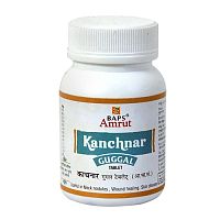 Канчанар Гуггул ( Kanchnar Guggal) - противоопухолевый препарат / 120 табл., Baps Amrut