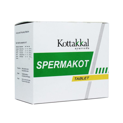 Спермакот (Spermakot) - мужское здоровье 100 табл., Kottakkal