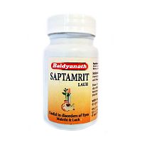 Саптамрит Лаух (Saptamrit Lauh) - заболевания глаз / 40 табл., Baidyanath