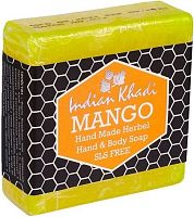 Мыло с Манго (Soap Mango) 100 г, Indian Khadi